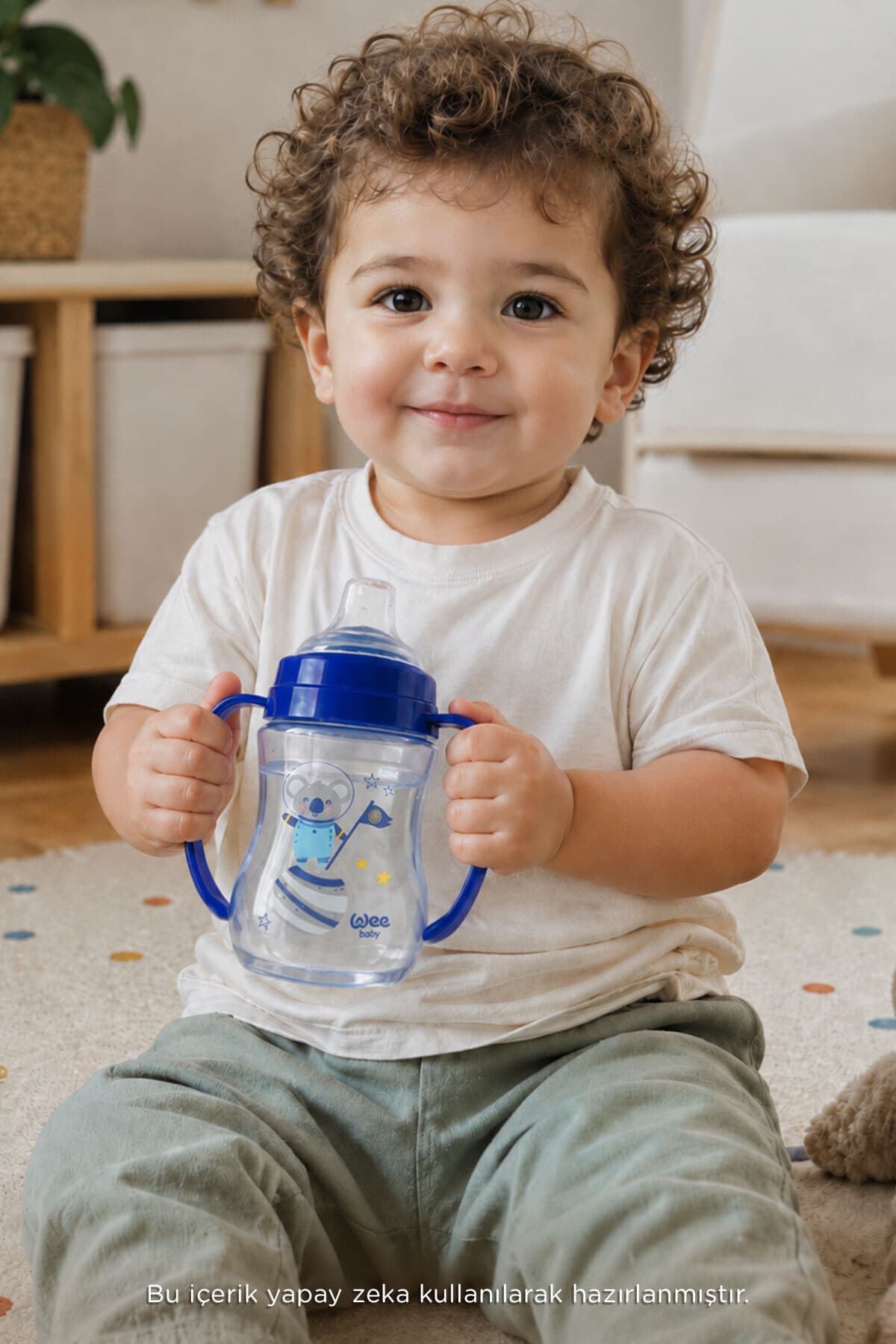 لیوان آموزشی دستهدار بچه Wee Baby Galaxy 250ml 6+ ماه آبی لیوان آموزشی دستهدار بچه Wee Baby Galaxy 250ml 6+ ماه آبی