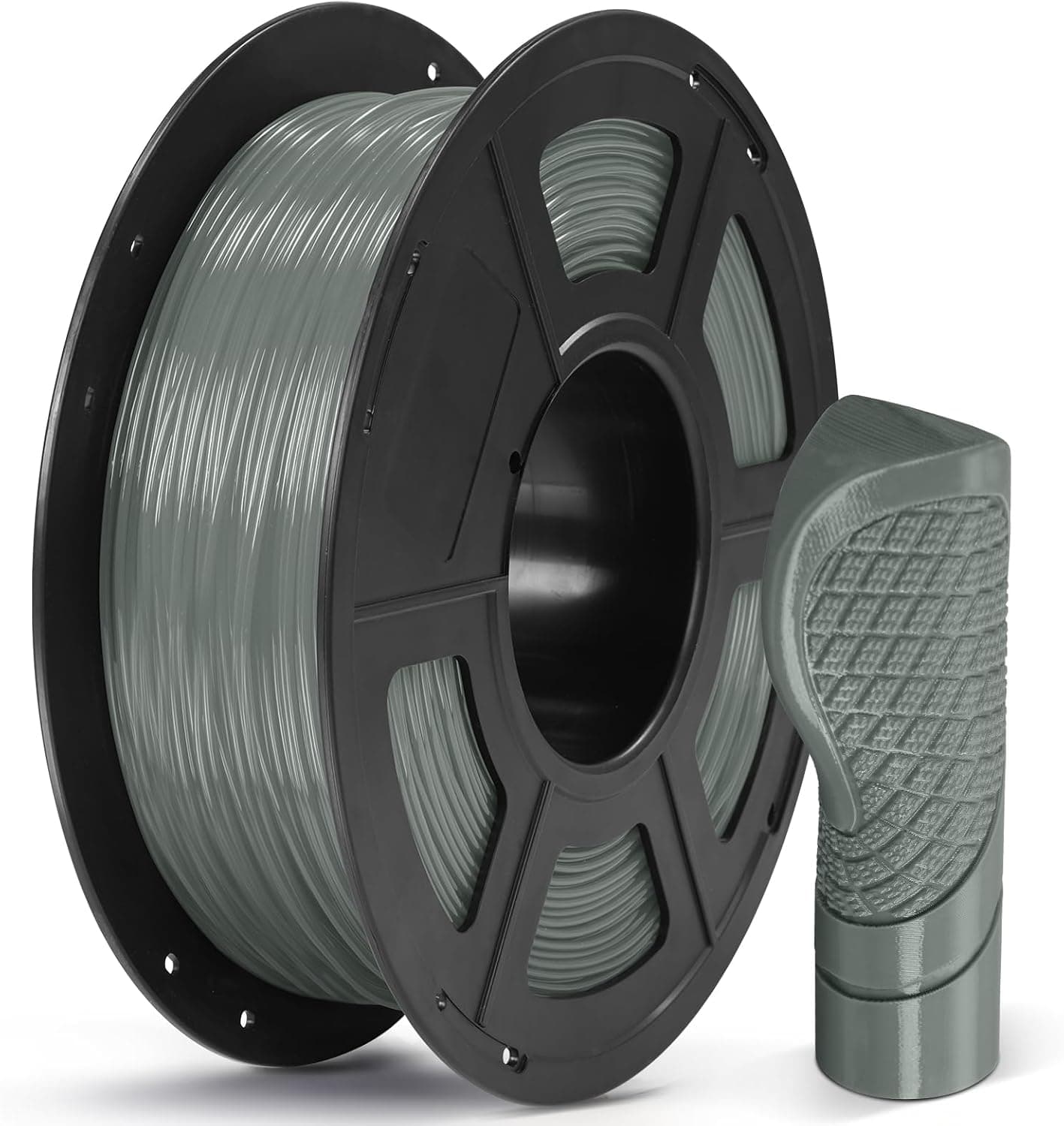 فیلامنت TPU ANYCUBIC قطر 1.75mm نرم و انعطافپذیر 95A خاکستری 1KG فیلامنت TPU ANYCUBIC قطر 1.75mm نرم و انعطافپذیر 95A خاکستری 1KG