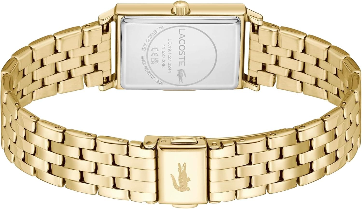 ساعت مچی زنانه Lacoste طلایی مدل LAC2001486 ساعت مچی زنانه Lacoste طلایی مدل LAC2001486