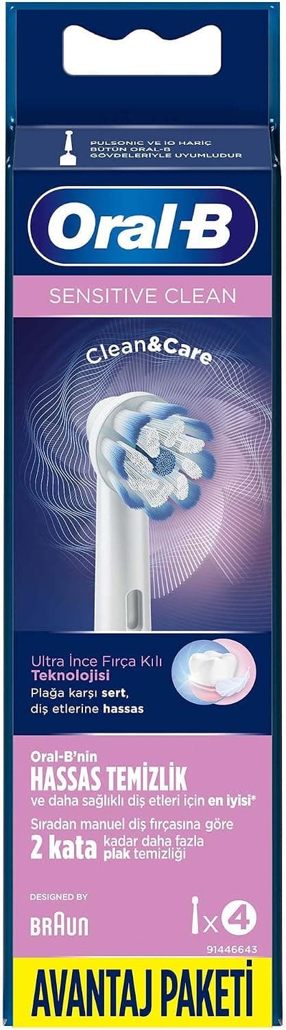 سری یدکی مسواک Oral-B مدل Pro White بسته 2 عددی سری یدکی مسواک Oral-B مدل Pro White بسته 2 عددی
