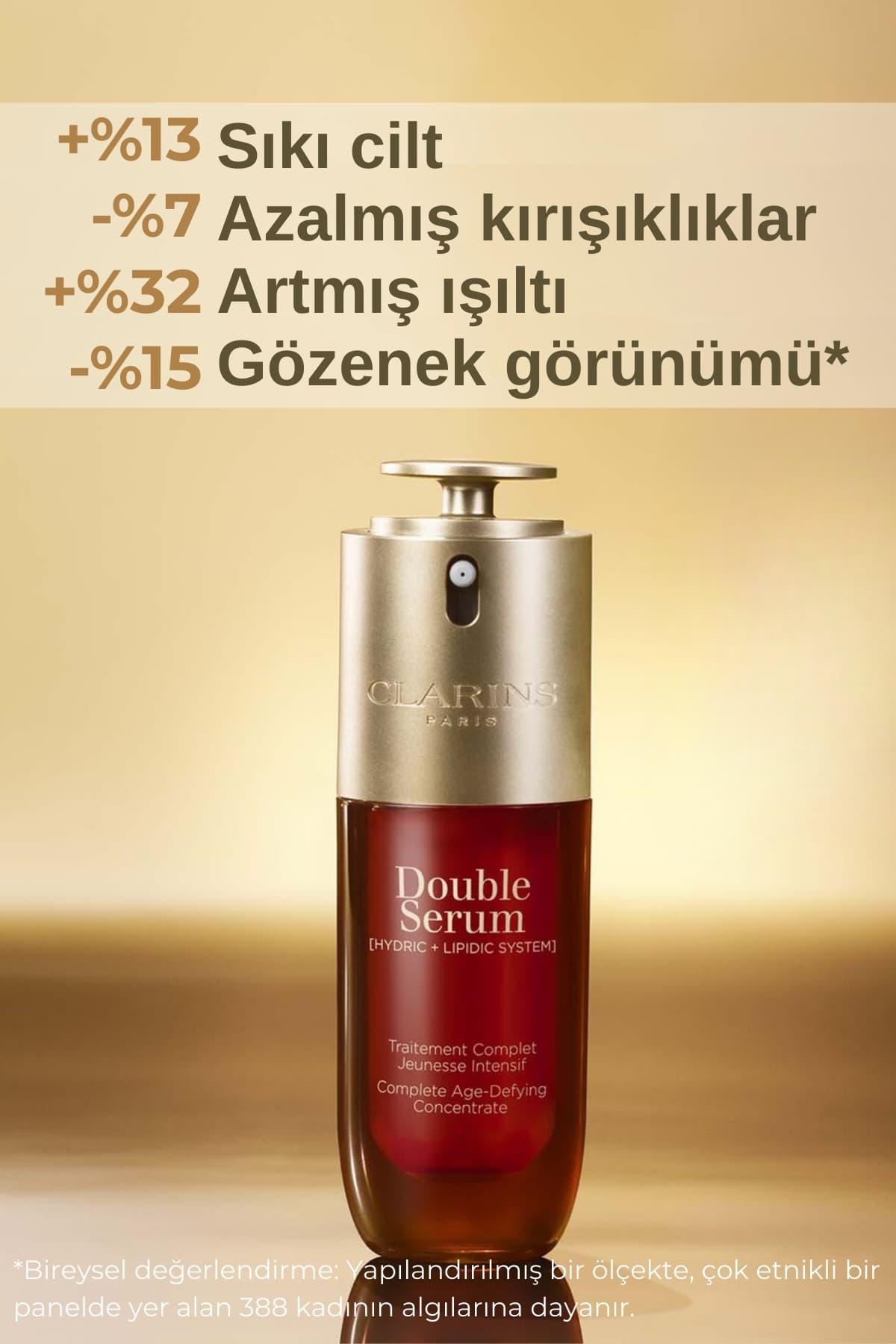 سرم Clarins دوفازی ضدپیری و ضدچروک مدل DOUBLE SERUM 50ml سرم Clarins دوفازی ضدپیری و ضدچروک مدل DOUBLE SERUM 50ml