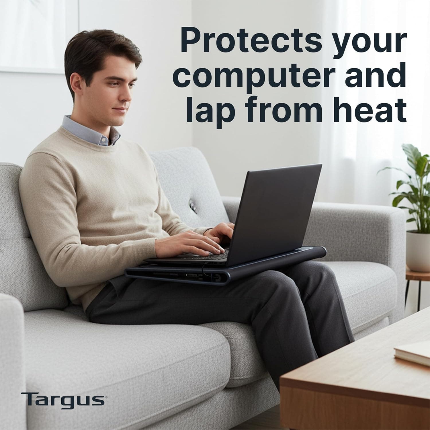 پد خنککننده لپتاپ Targus با دو فن مشکی/خاکستری مدل Awe55Us پد خنککننده لپتاپ Targus با دو فن مشکی/خاکستری مدل Awe55Us