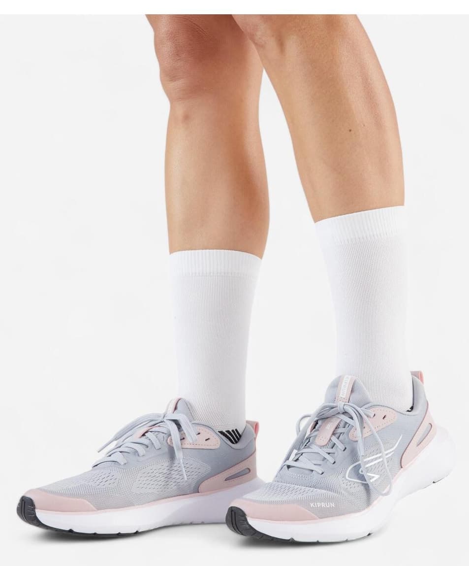 کفش دویدن زنانه Decathlon Kalenji خاکستری مدل Kiprun Jogflow 100.1 کفش دویدن زنانه Decathlon Kalenji خاکستری مدل Kiprun Jogflow 100.1