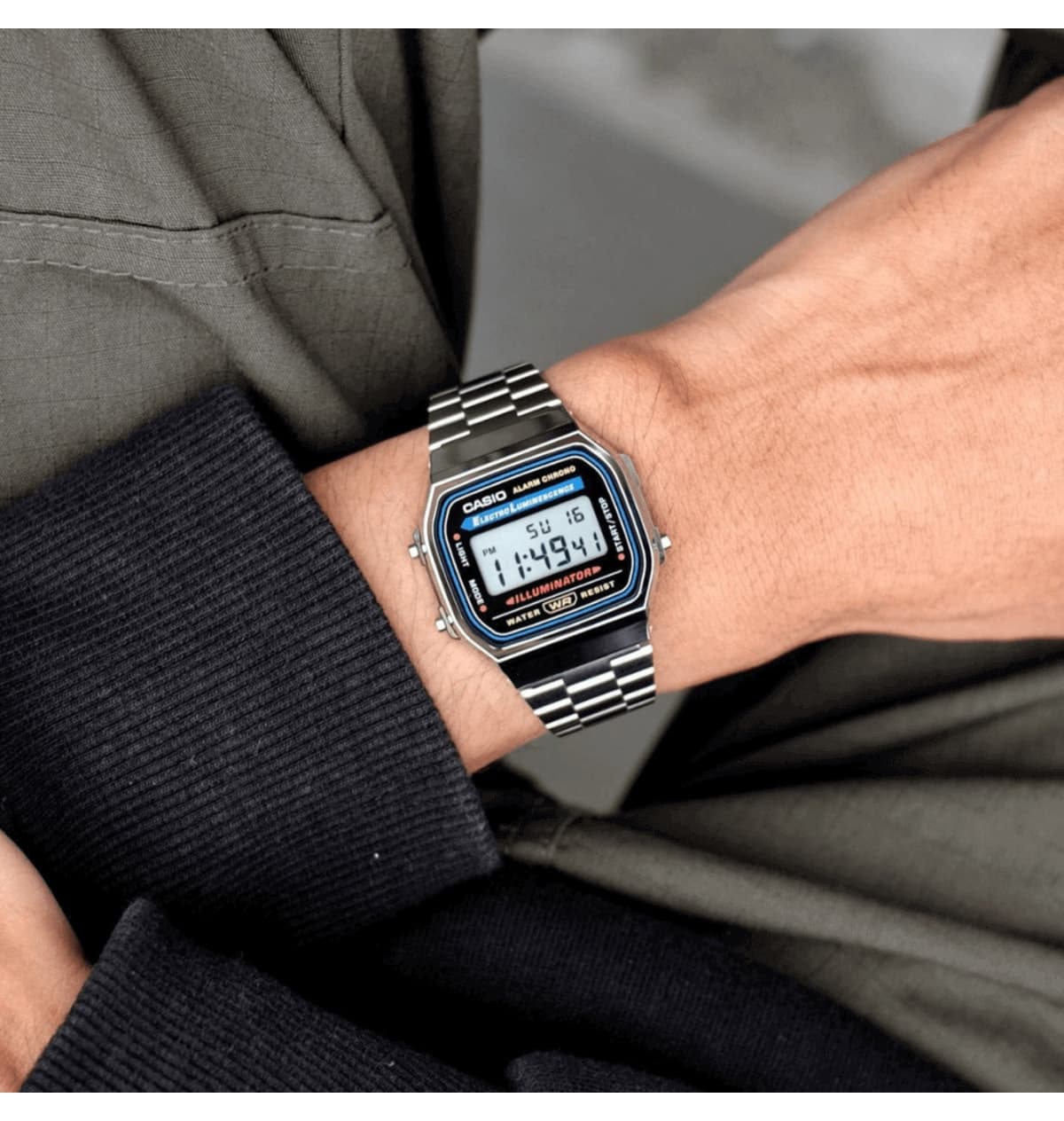 ساعت مچی زنانه Casio مدل A168WA-1WDF ساعت مچی زنانه Casio مدل A168WA-1WDF