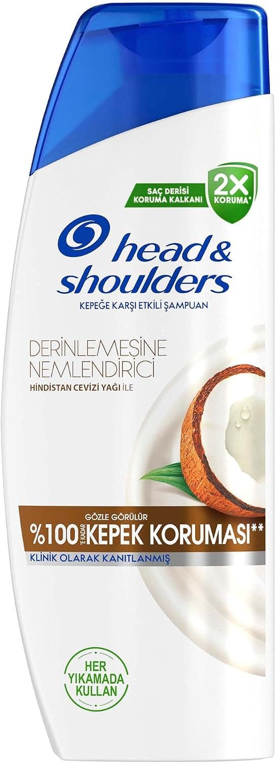 شامپو Head & Shoulders ضد شوره آبرسان عمیق با روغن نارگیل مصرف روزانه 330ML شامپو Head & Shoulders ضد شوره آبرسان عمیق با روغن نارگیل مصرف روزانه 330ML