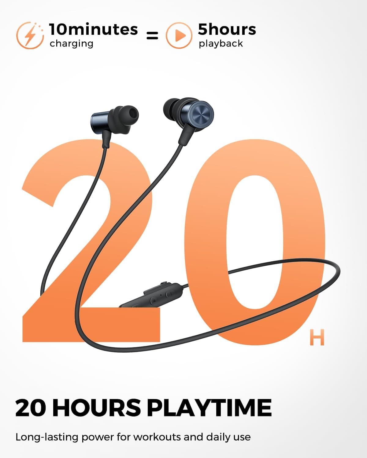 هدفون گردنی بلوتوثی ورزشی truefree با حذف نویز تماس مدل HD-200 هدفون گردنی بلوتوثی ورزشی truefree با حذف نویز تماس مدل HD-200