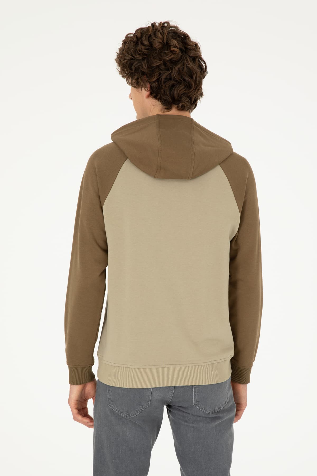 سوئیشرت مردانه U.S. Polo Assn. خاکی روشن مدل 50293358-VR183 سوئیشرت مردانه U.S. Polo Assn. خاکی روشن مدل 50293358-VR183