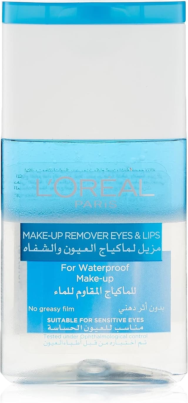 پاککننده دوفاز آرایش L'Oreal Paris مدل 1 125 ml بسته 1 عددی پاککننده دوفاز آرایش L'Oreal Paris مدل 1 125 ml بسته 1 عددی