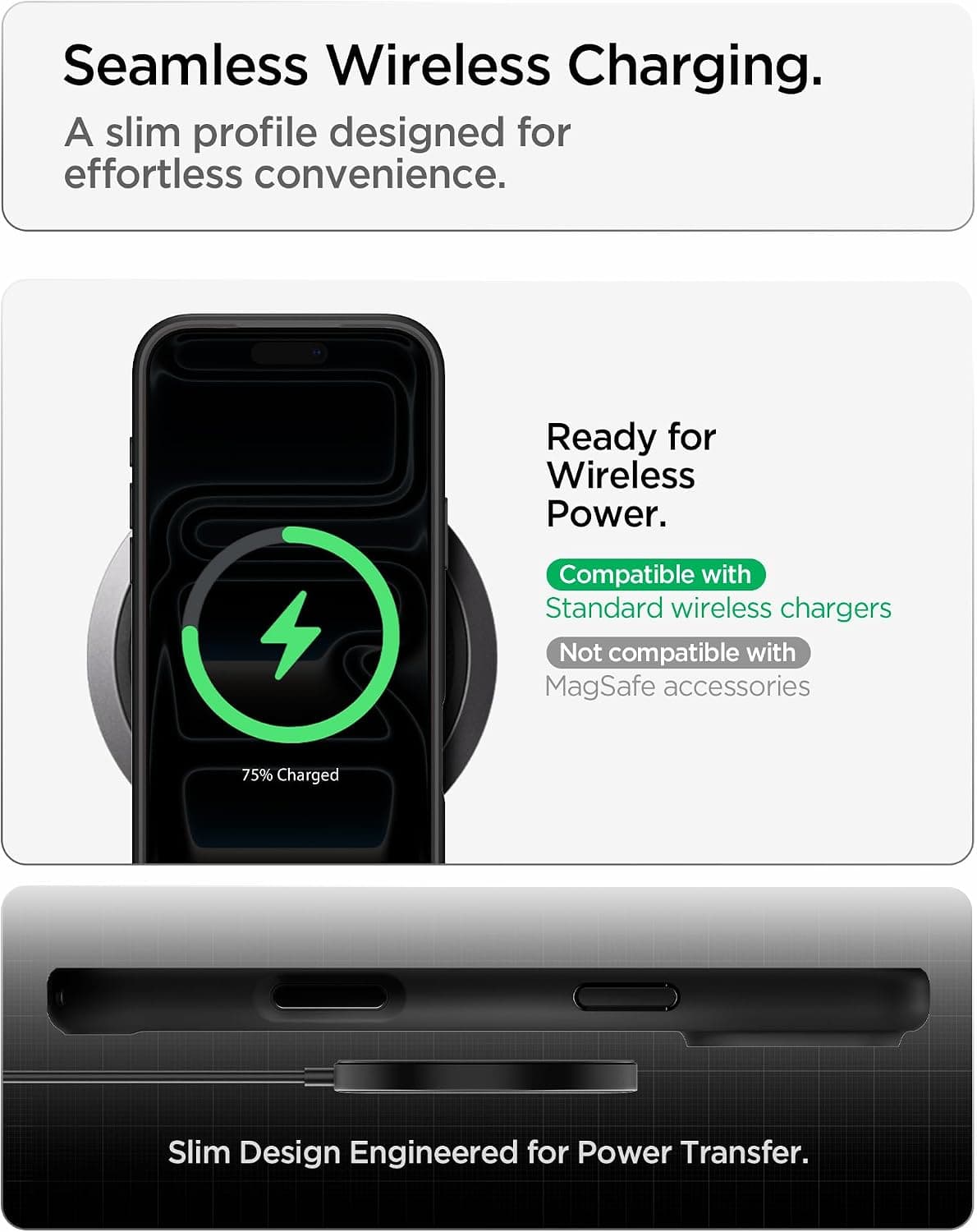 قاب گوشی سازگار با iPhone 18 Pro / 17 Pro Spigen Ultra Hybrid مشکی مات مدل ACS10065 قاب گوشی سازگار با iPhone 18 Pro / 17 Pro Spigen Ultra Hybrid مشکی مات مدل ACS10065
