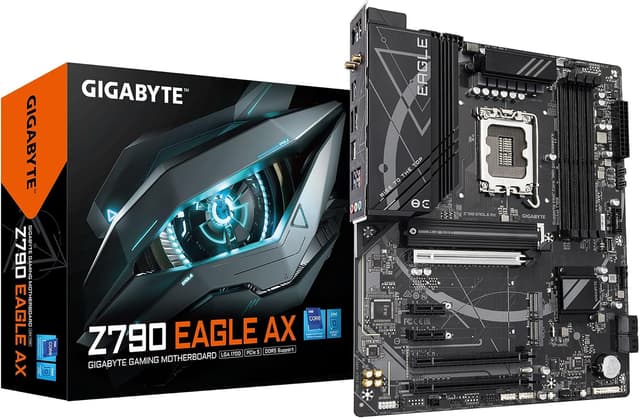 مادربورد GIGABYTE مدل Z790 Eagle AX ATX سوکت LGA 1700 DDR5 مادربورد GIGABYTE مدل Z790 Eagle AX ATX سوکت LGA 1700 DDR5