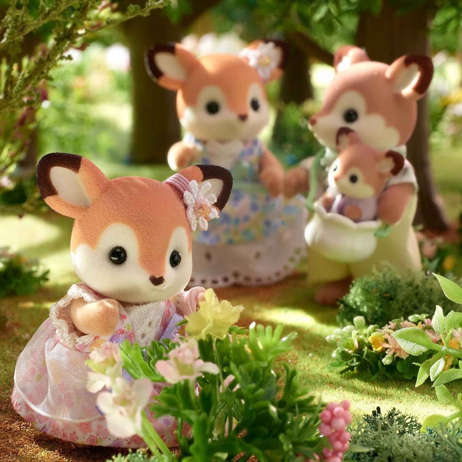 مجموعه خانواده گوزن Sylvanian Families مدل 5799 مجموعه خانواده گوزن Sylvanian Families مدل 5799