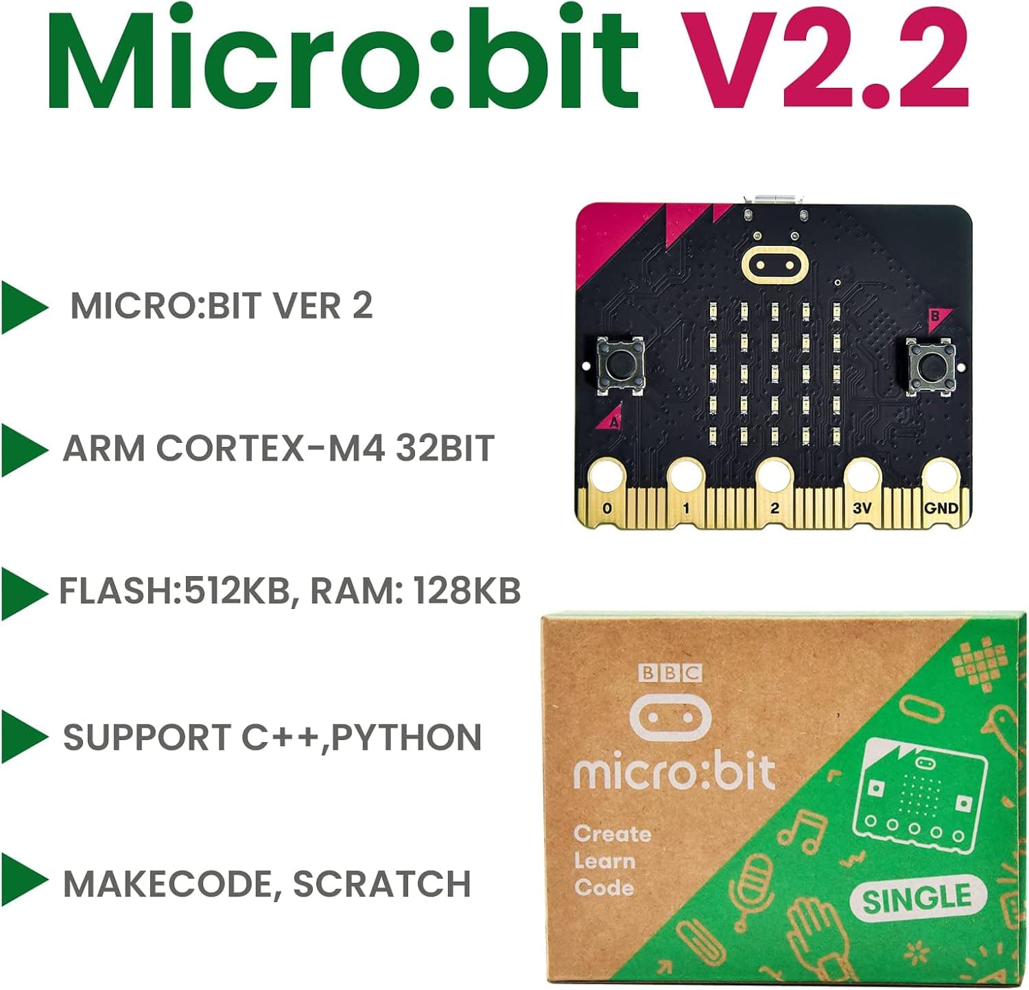 کیت آموزشی 45 سنسوره KEYESTUDIO همراه Micro:bit V2.2، نمایشگرهای i2c LCD و OLED، سنسور آب و رله 5v کیت آموزشی 45 سنسوره KEYESTUDIO همراه Micro:bit V2.2، نمایشگرهای i2c LCD و OLED، سنسور آب و رله 5v