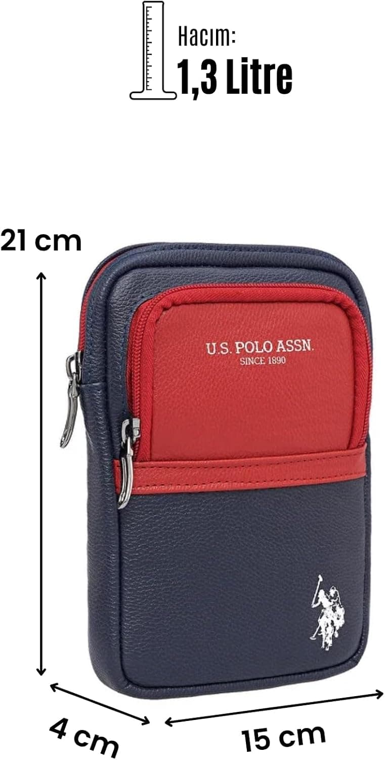 کیف پستچی یونیسکس U.S. POLO ASSN با جای گوشی کراسبادی سرمهای مدل 24593P کیف پستچی یونیسکس U.S. POLO ASSN با جای گوشی کراسبادی سرمهای مدل 24593P