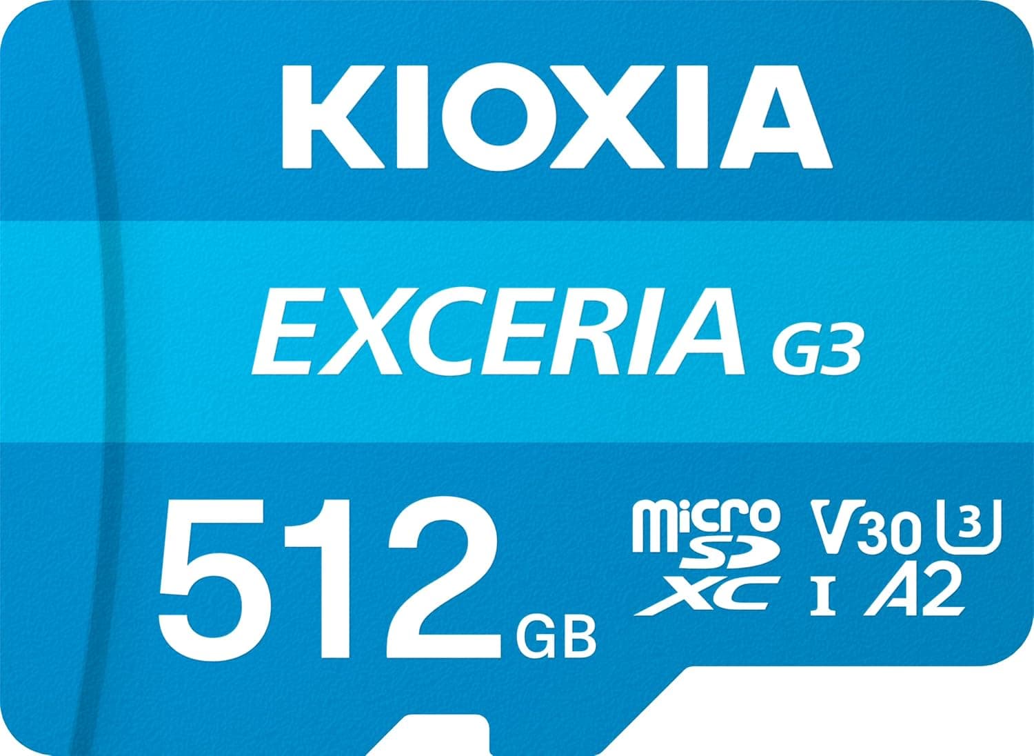 کارت حافظه microSDXC KIOXIA EXCERIA G3 512GB UHS-I U3 V30 C10 A2 کارت حافظه microSDXC KIOXIA EXCERIA G3 512GB UHS-I U3 V30 C10 A2