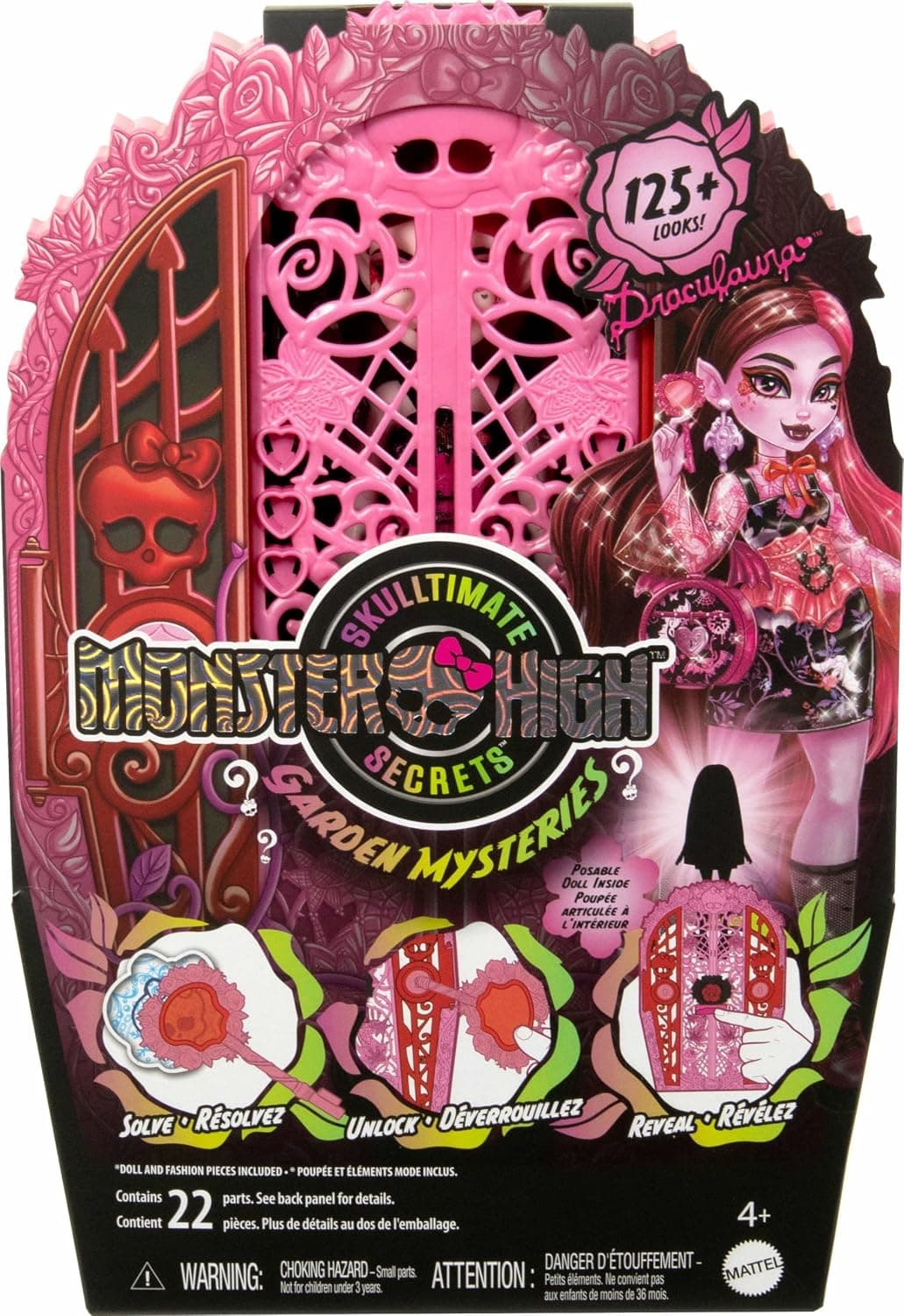 ست بازی باغ اسرارآمیز Monster High با عروسک Draculaura و بیش از ۱۹ غافلگیری مدل HYT72 ست بازی باغ اسرارآمیز Monster High با عروسک Draculaura و بیش از ۱۹ غافلگیری مدل HYT72