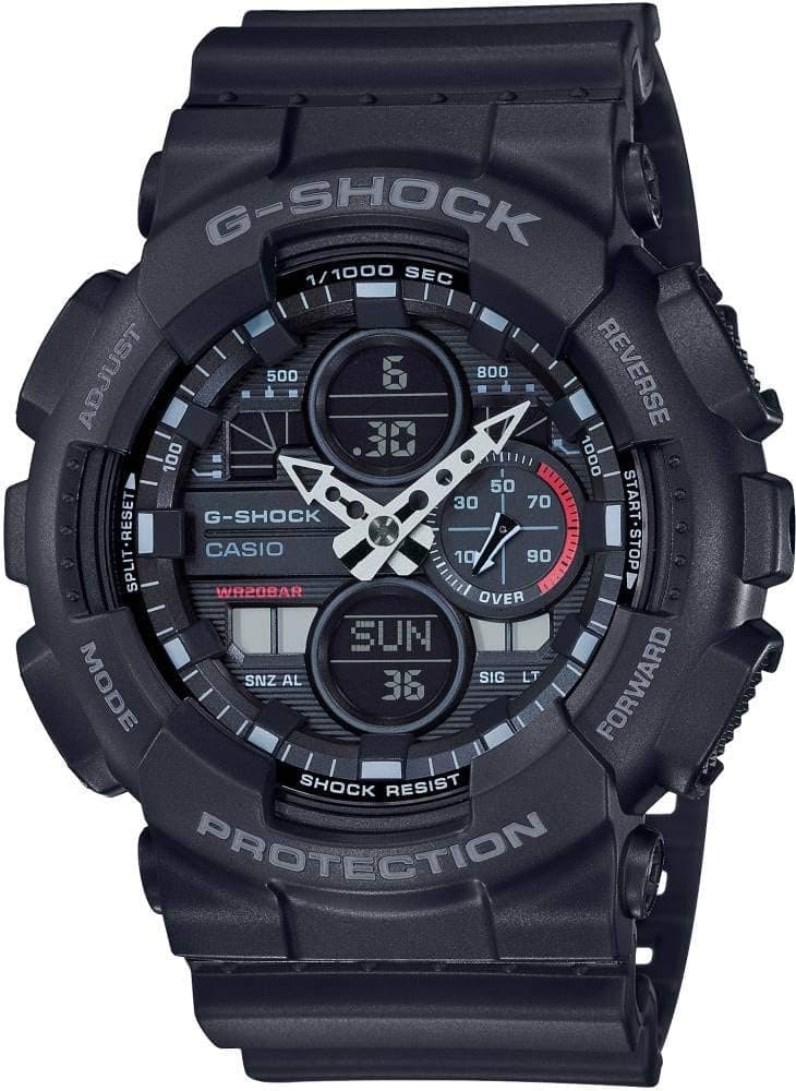 ساعت مچی مردانه Casio G-Shock آنالوگ-دیجیتال صفحه مشکی مدل GA-140-1A1DR(G975) ساعت مچی مردانه Casio G-Shock آنالوگ-دیجیتال صفحه مشکی مدل GA-140-1A1DR(G975)