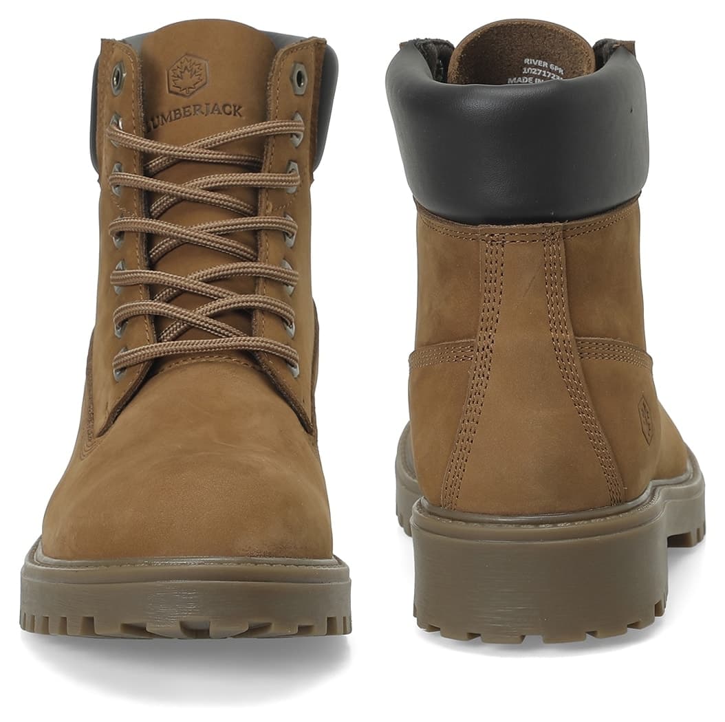 بوت ورکر مردانه Lumberjack RIVER دارچینی بوت ورکر مردانه Lumberjack RIVER دارچینی