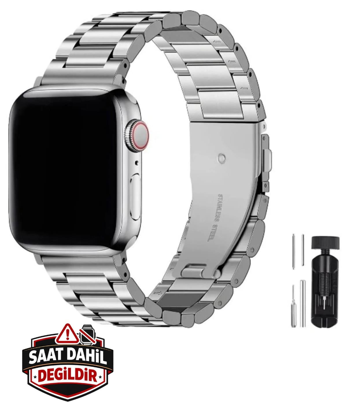 بند ساعت PSGT سازگار با Apple Watch S10 S11 -46mm (42/44/45/49)mm استیل ضدزنگ Modernfit بند ساعت PSGT سازگار با Apple Watch S10 S11 -46mm (42/44/45/49)mm استیل ضدزنگ Modernfit