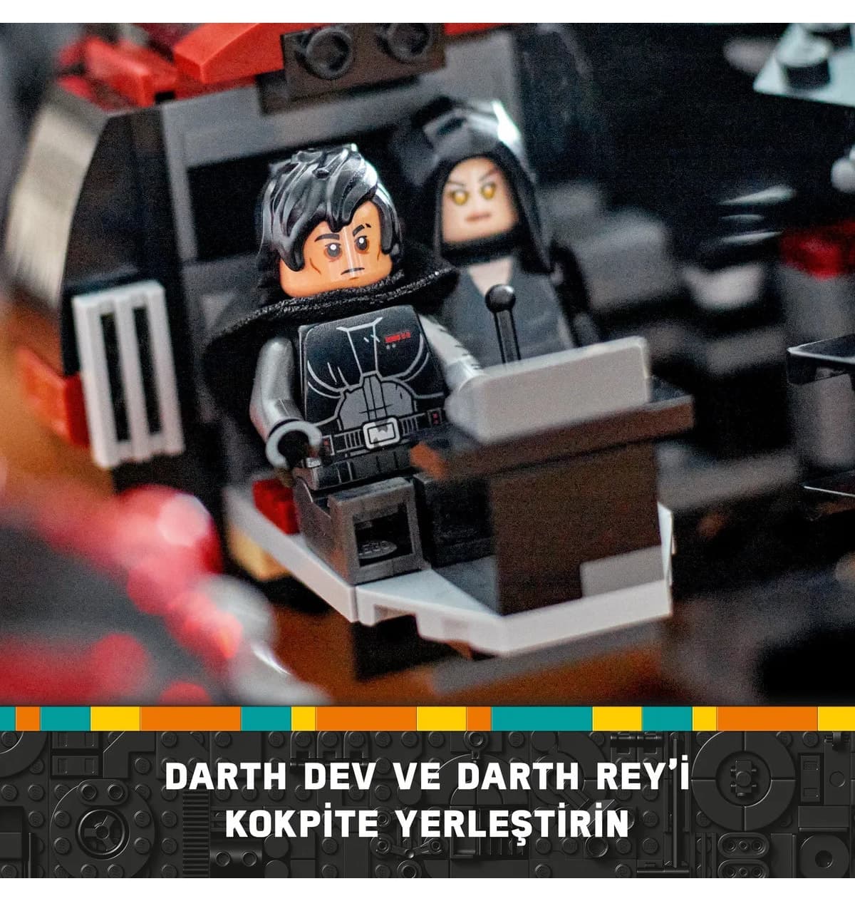 لگو Star Wars با 1579 قطعه مدل Karanlık Falcon 75389 لگو Star Wars با 1579 قطعه مدل Karanlık Falcon 75389