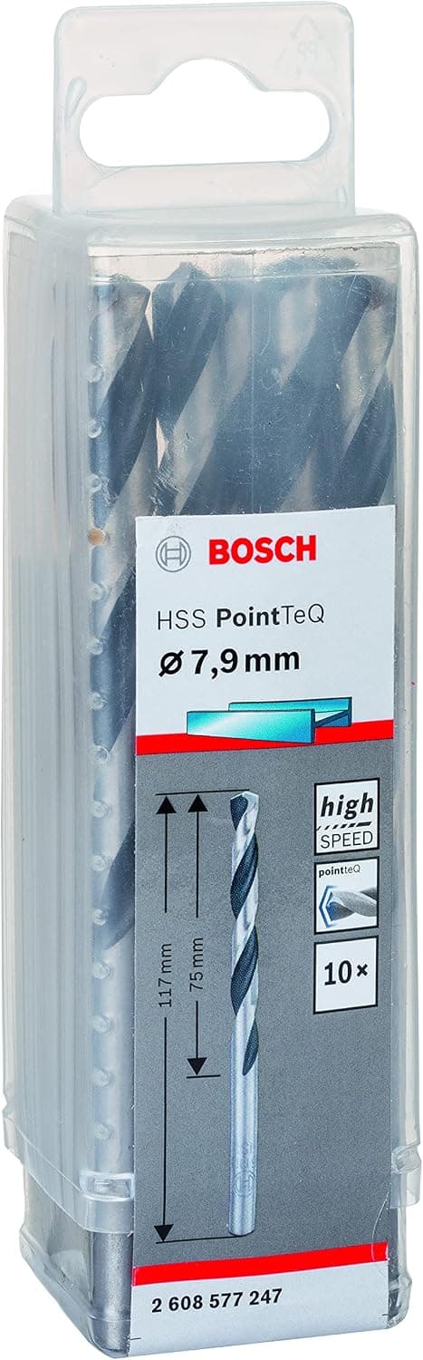 مته فلزی BOSCH اچاساس PointTeQ مطابق DIN 338 سایز 2,5 X 30 57 mm مدل 2608577193 مته فلزی BOSCH اچاساس PointTeQ مطابق DIN 338 سایز 2,5 X 30 57 mm مدل 2608577193