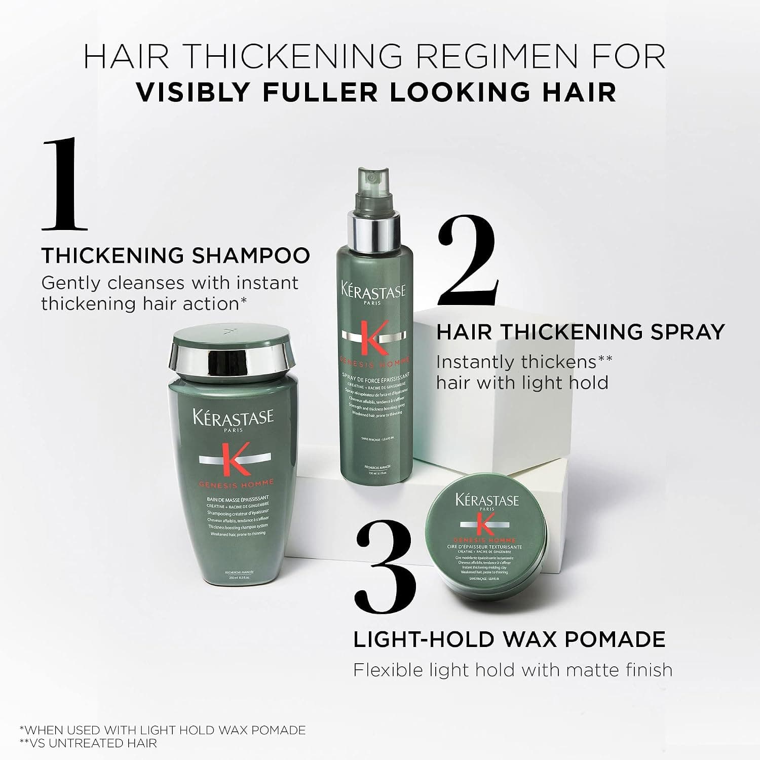 اسپری تقویتکننده و حالتدهنده مردانه KÉRASTASE Genesis Homme 150ml اسپری تقویتکننده و حالتدهنده مردانه KÉRASTASE Genesis Homme 150ml