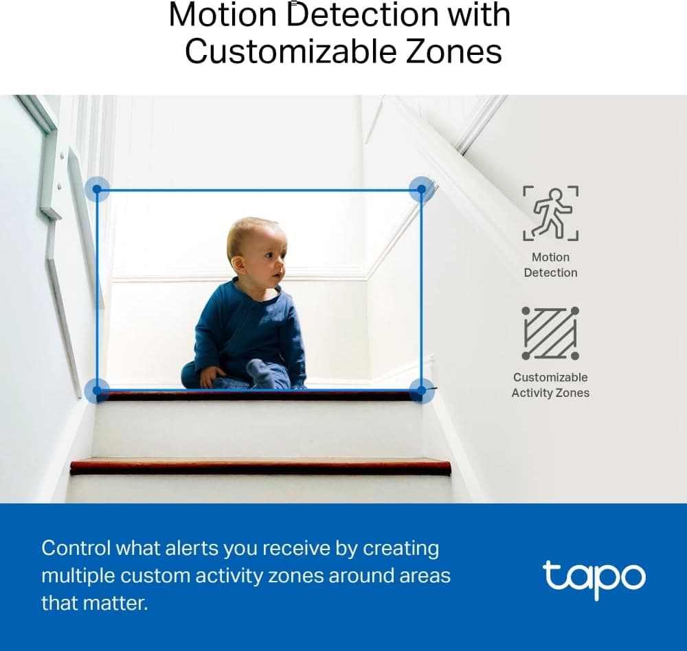 دوربین نظارتی TP-Link Tapo چرخشی Wi-Fi با دید 360° و تشخیص هوشمند مدل C220 دوربین نظارتی TP-Link Tapo چرخشی Wi-Fi با دید 360° و تشخیص هوشمند مدل C220
