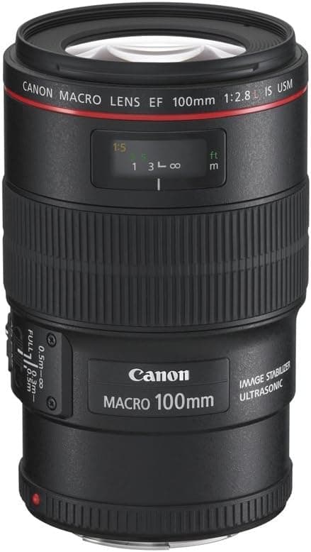 لنز Canon ماکرو EF 100mm F/2.8L IS USM مدل 242P045 لنز Canon ماکرو EF 100mm F/2.8L IS USM مدل 242P045