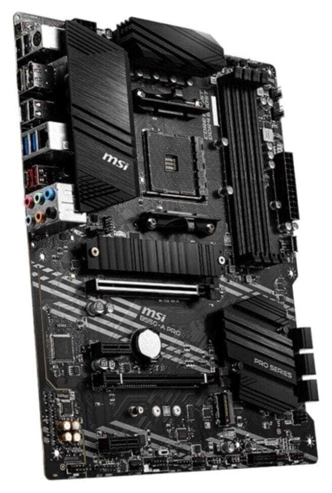 مادربرد MSI سوکت AM4 Ryzen حافظه DDR4 مدل B550-a Pro مادربرد MSI سوکت AM4 Ryzen حافظه DDR4 مدل B550-a Pro