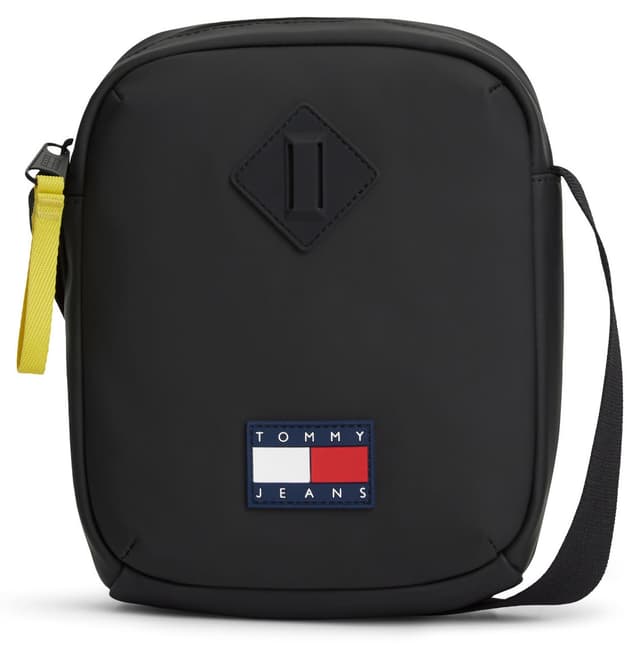 کیف پستچی مردانه Tommy Hilfiger مشکی مدل TJM DAILY ELEVATED REPORTER کیف پستچی مردانه Tommy Hilfiger مشکی مدل TJM DAILY ELEVATED REPORTER
