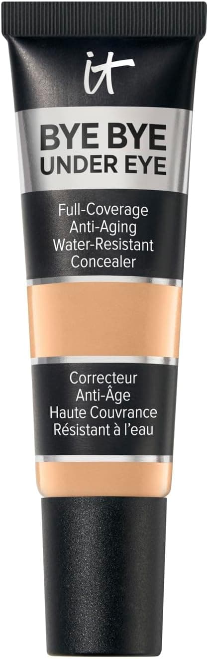 کانسیلر It Cosmetics Bye Bye Under Eye ضدپیری ضدآب 0.4 oz 25.0 متوسط طبیعی کانسیلر It Cosmetics Bye Bye Under Eye ضدپیری ضدآب 0.4 oz 25.0 متوسط طبیعی