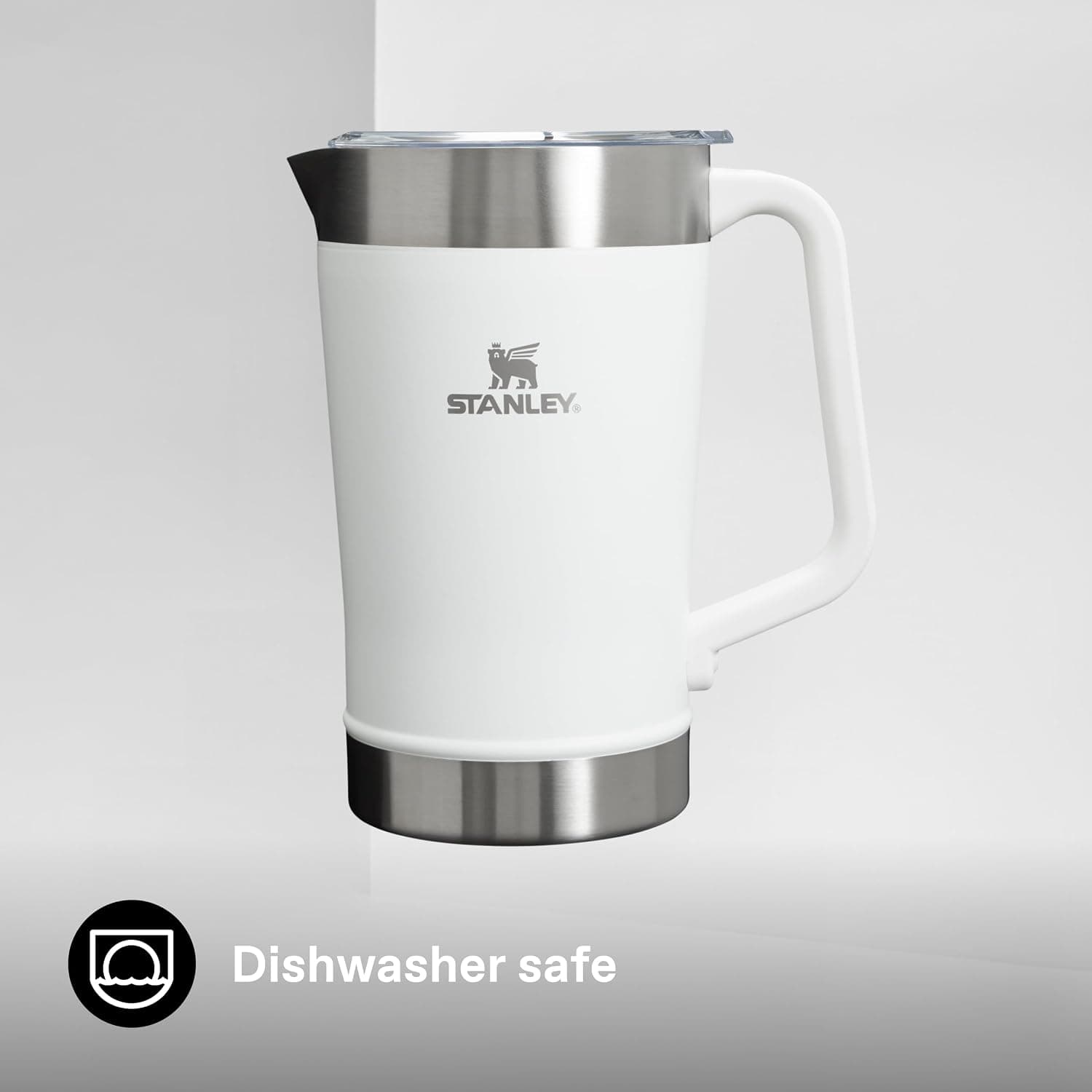 پارچ Stanley استیل ضدزنگ 1.9 لیتری مدل Stay Chill سفید پارچ Stanley استیل ضدزنگ 1.9 لیتری مدل Stay Chill سفید