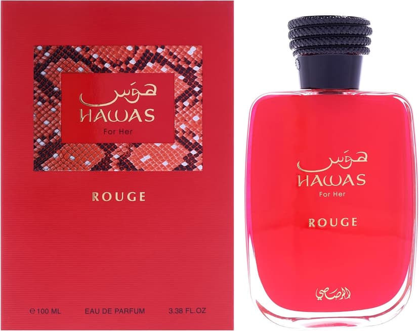 عطر زنانه RASASI ادو پرفیوم Hawas Rouge 100ml عطر زنانه RASASI ادو پرفیوم Hawas Rouge 100ml