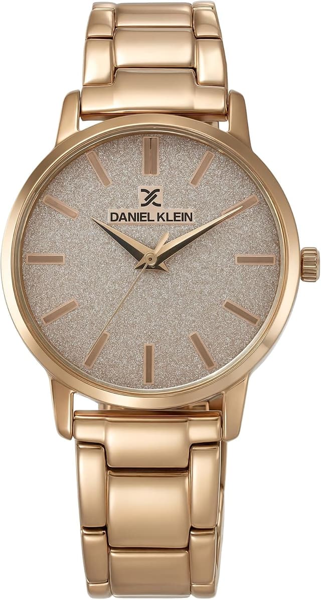 ساعت مچی زنانه Daniel Klein آنالوگ صفحه رزگلد مدل DK11800-4 ساعت مچی زنانه Daniel Klein آنالوگ صفحه رزگلد مدل DK11800-4