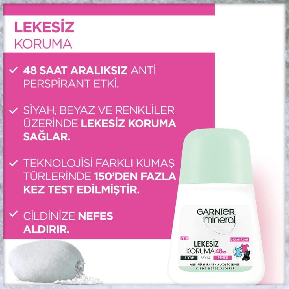 دئودورانت رولآن Garnier ضد لک 50ml دئودورانت رولآن Garnier ضد لک 50ml
