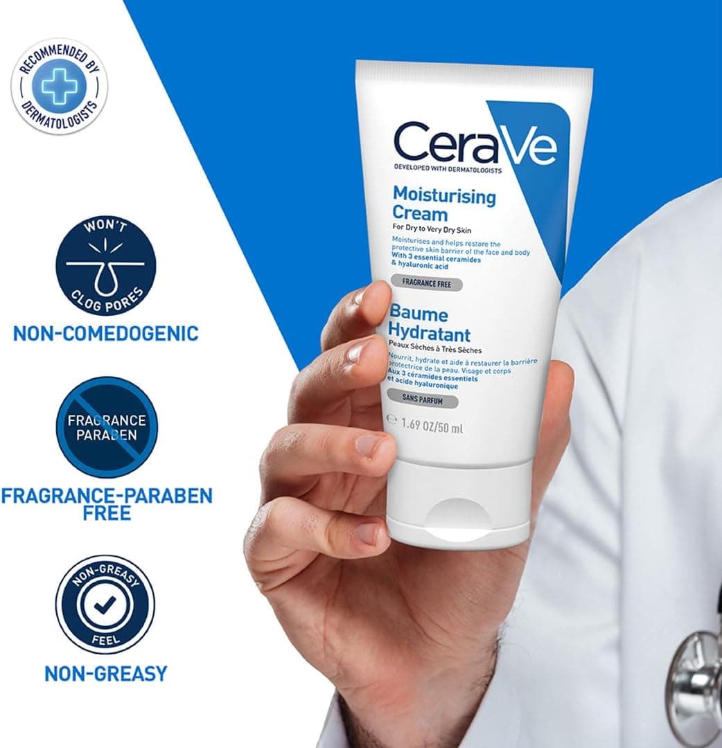 کرم مرطوبکننده CeraVe حجم 50 ml کرم مرطوبکننده CeraVe حجم 50 ml