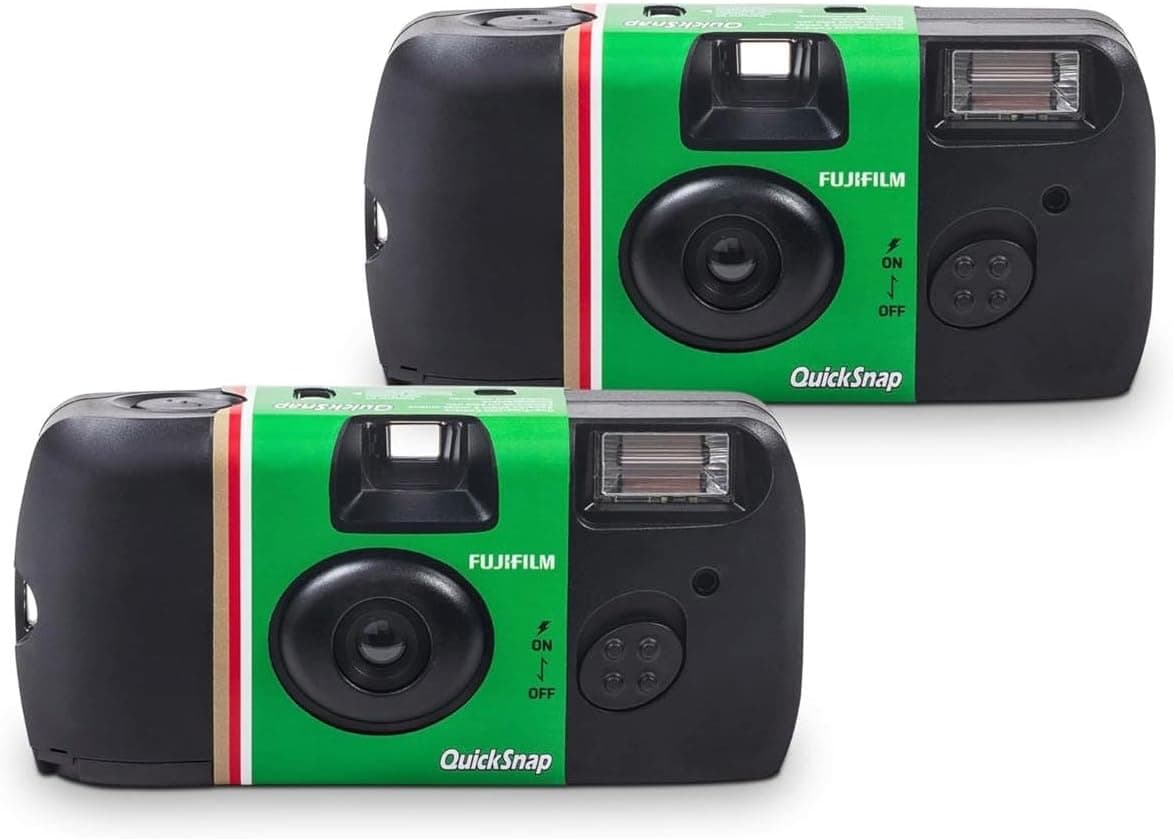 دوربین یکبارمصرف 35mm فوجی Fujifilm QuickSnap Flash 400 بسته 2 عددی دوربین یکبارمصرف 35mm فوجی Fujifilm QuickSnap Flash 400 بسته 2 عددی