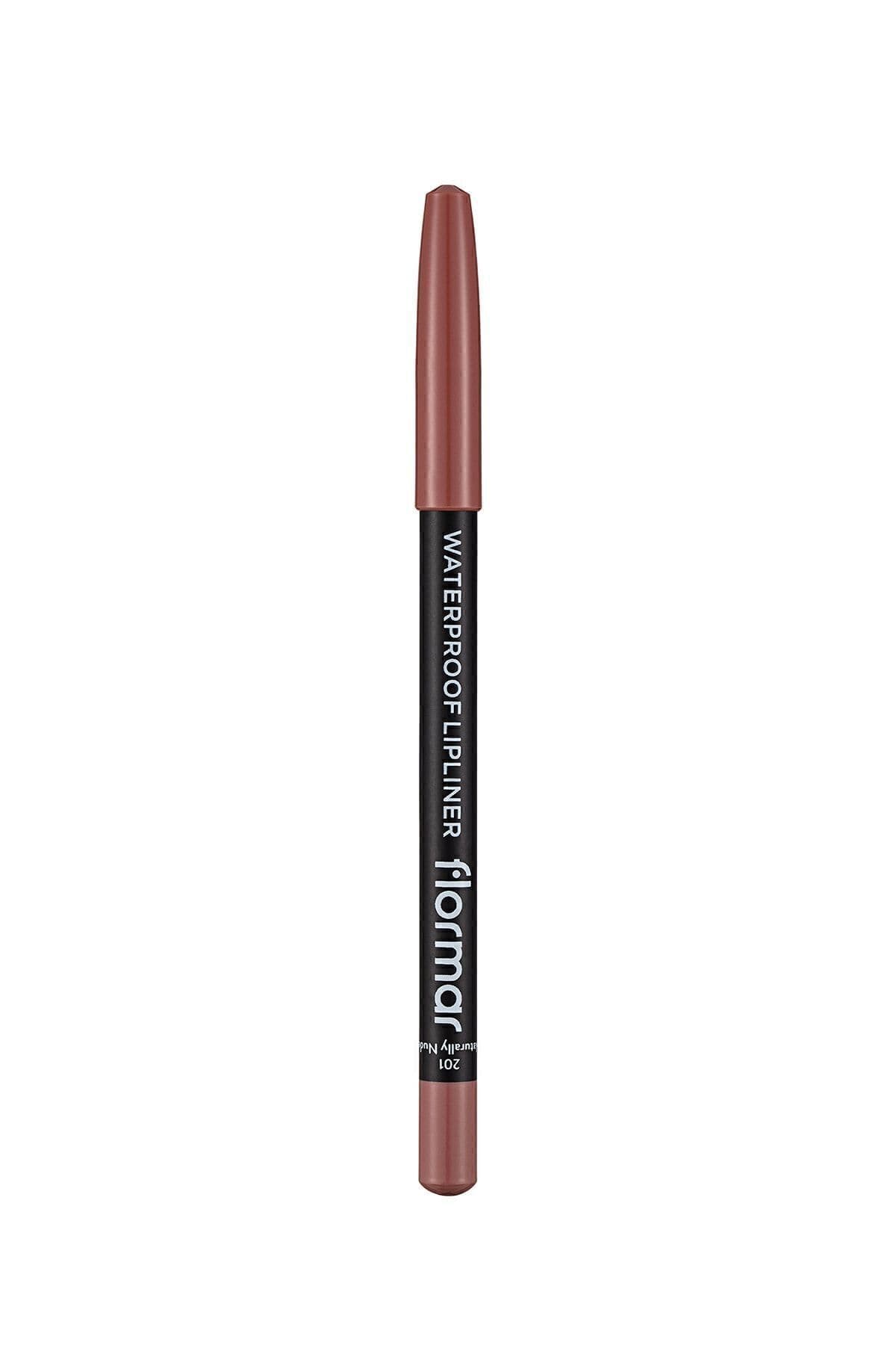 خط لب ضدآب Flormar رنگ نود مدل 201 NTRLLY NUDE خط لب ضدآب Flormar رنگ نود مدل 201 NTRLLY NUDE