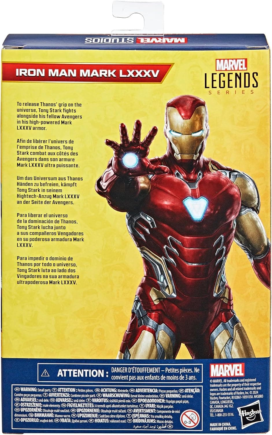 فیگور اکشن کلکسیونی 6 Inch Marvel سری Marvel Legends مدل Iron Man Mark LXXXV از Avengers: Endgame فیگور اکشن کلکسیونی 6 Inch Marvel سری Marvel Legends مدل Iron Man Mark LXXXV از Avengers: Endgame