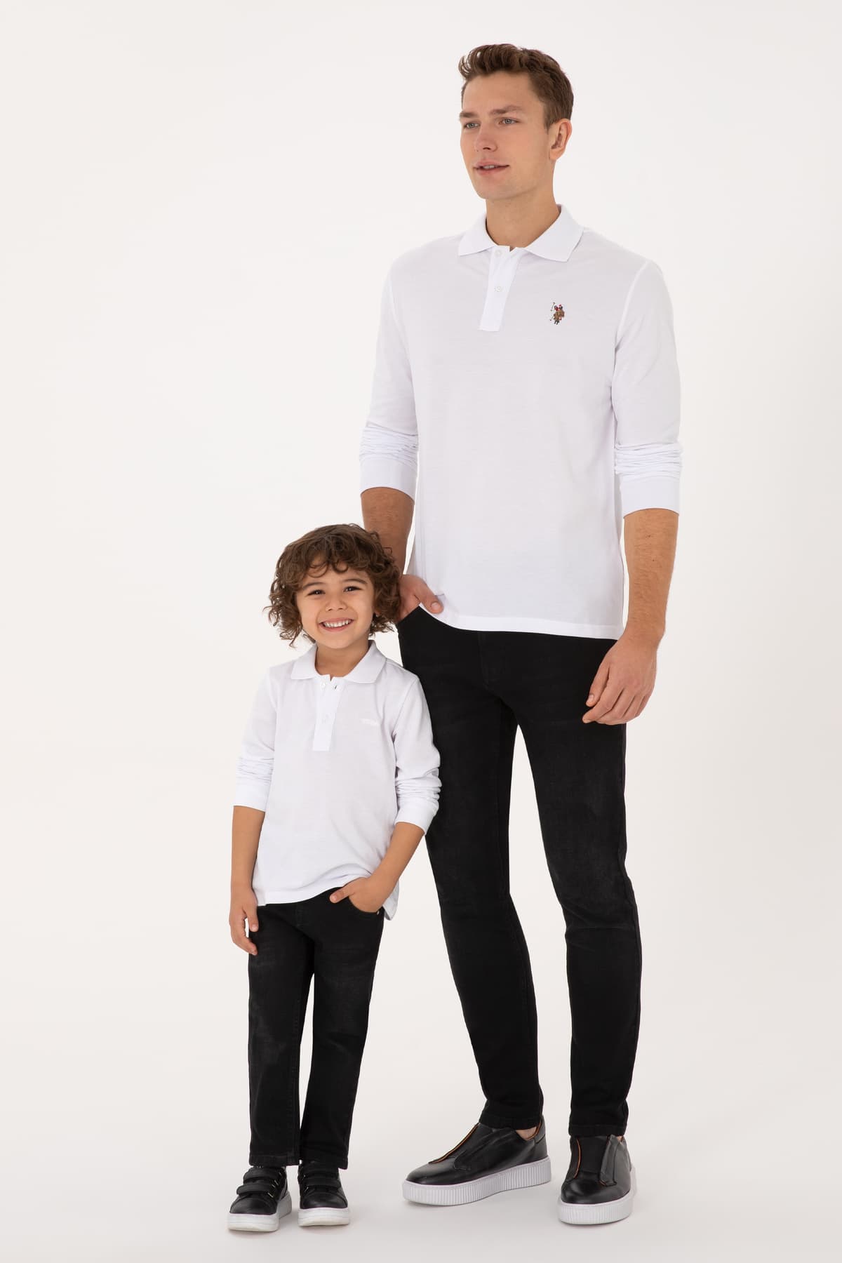 اسوئیت شرت مردانه U.S. Polo Assn. فیت معمولی یقه پولو سفید ساده مدل 50313772-VR013 اسوئیت شرت مردانه U.S. Polo Assn. فیت معمولی یقه پولو سفید ساده مدل 50313772-VR013