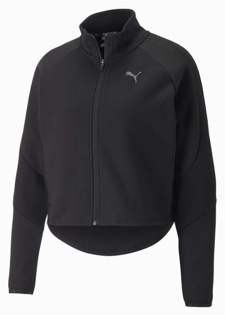 ژاکت زنانه Puma Evostripe سیاه مدل 670774-01 ژاکت زنانه Puma Evostripe سیاه مدل 670774-01