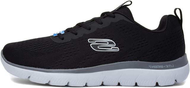 کفش Skechers مدل SUMMITS رنگ مشکی زغالی سایز 41 EU کفش Skechers مدل SUMMITS رنگ مشکی زغالی سایز 41 EU