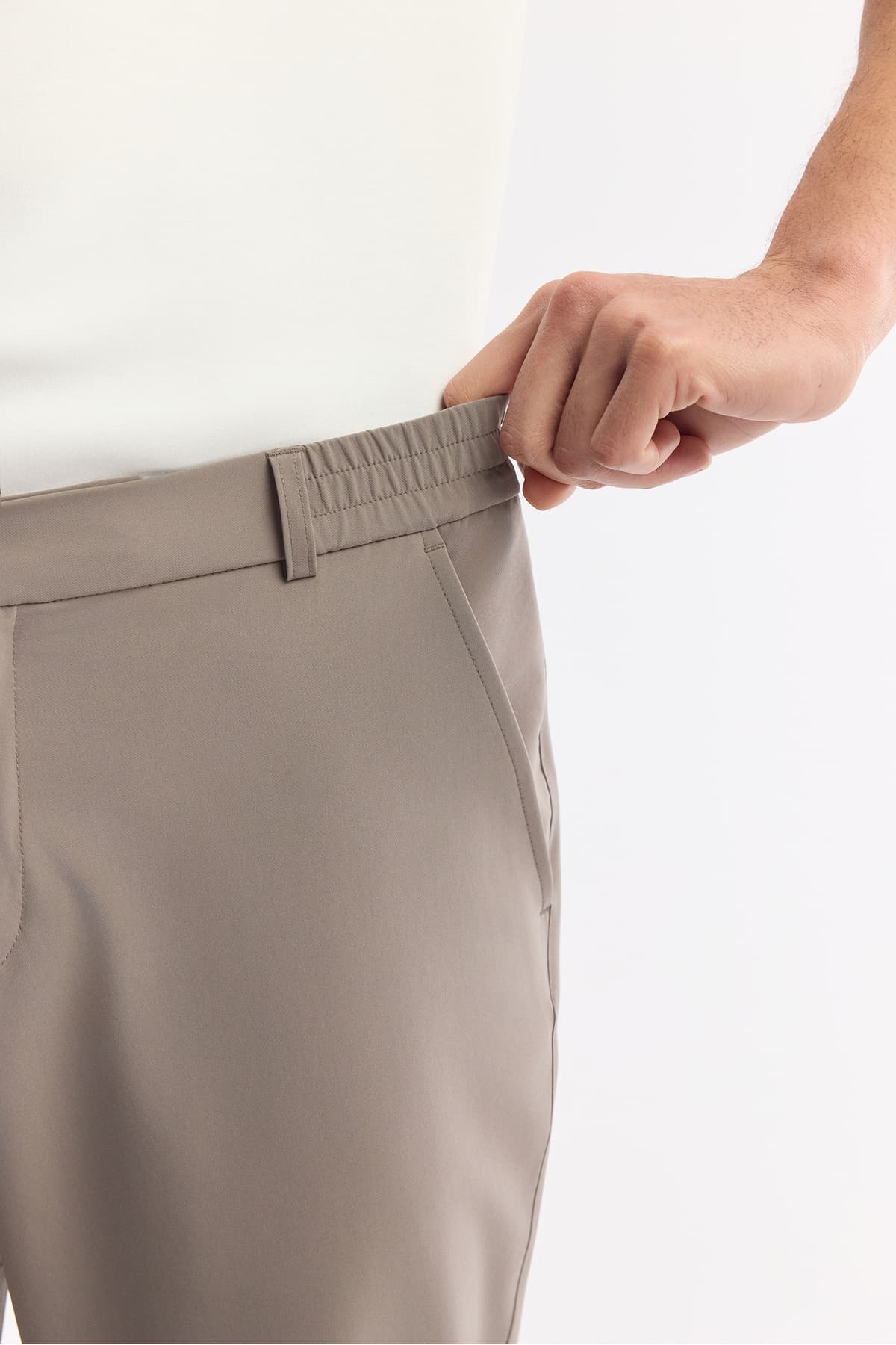 شلوار مردانه Avva بیاسترچ اسلیم فیت کمرکشی مدل A51Y3077 شلوار مردانه Avva بیاسترچ اسلیم فیت کمرکشی مدل A51Y3077