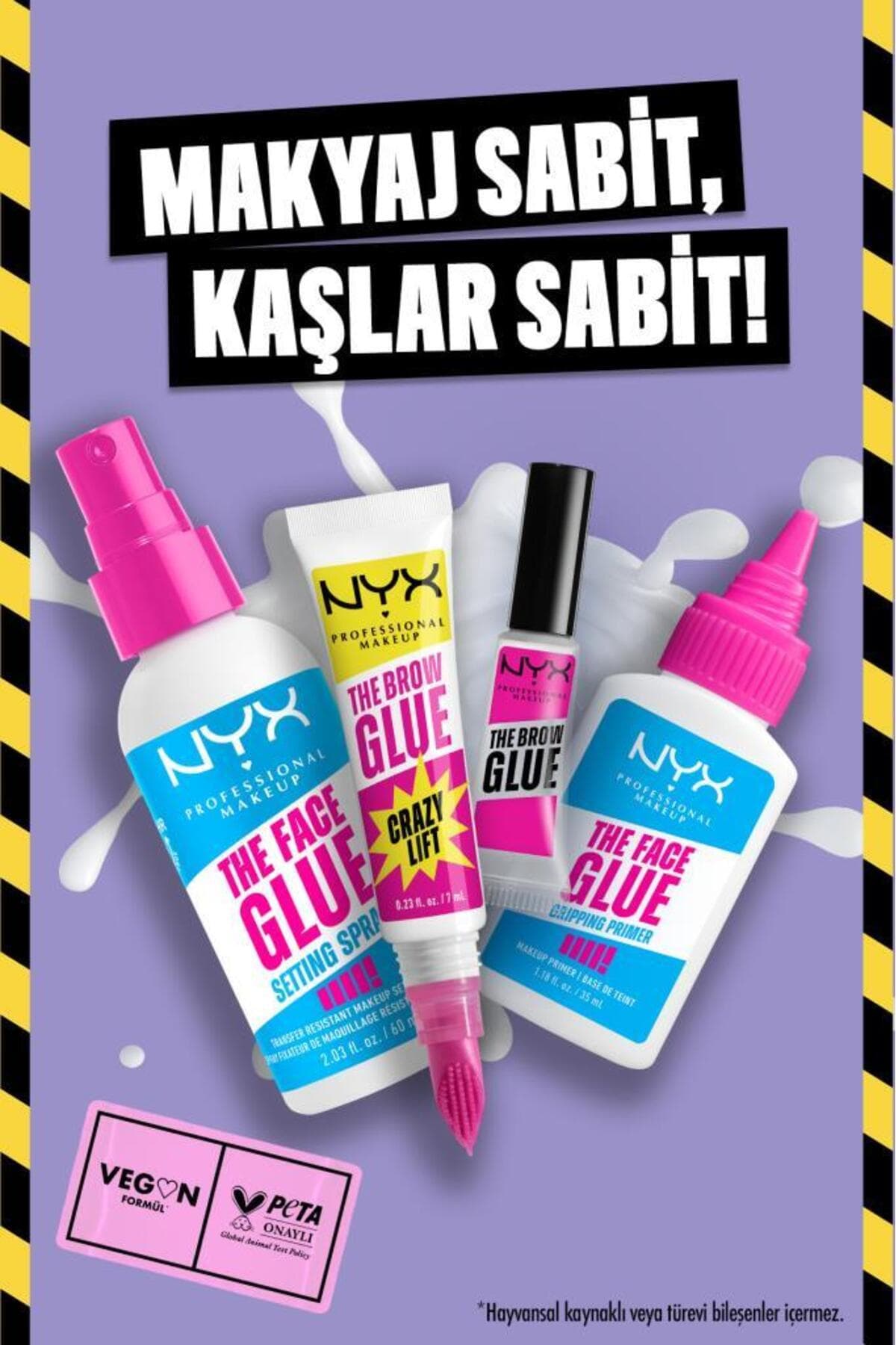 ژل ابرو NYX Professional Makeup با اثر لیفت و لمینیشن ژل ابرو NYX Professional Makeup با اثر لیفت و لمینیشن