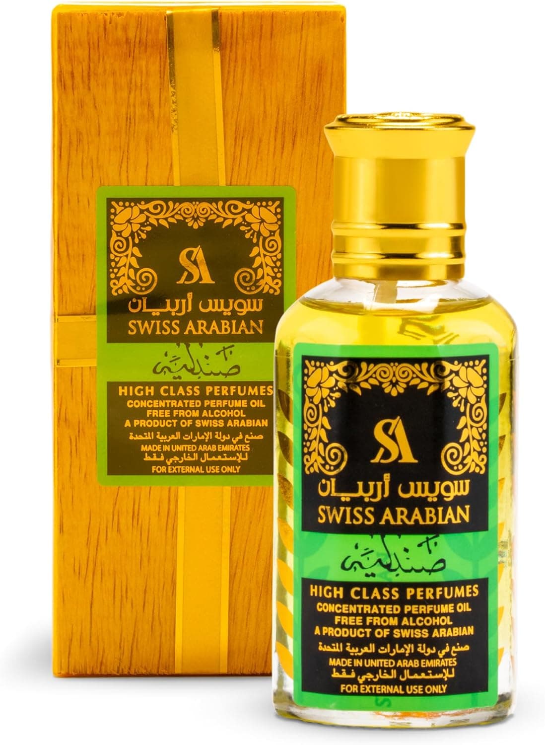 روغن عطر غلیظ زنانه Swiss Arabian مدل Sandalia 50ml چوبی روغن عطر غلیظ زنانه Swiss Arabian مدل Sandalia 50ml چوبی