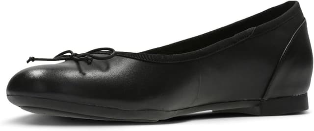 کفش بالرین زنانه Clarks چرم مشکی مدل Couture Bloom کفش بالرین زنانه Clarks چرم مشکی مدل Couture Bloom