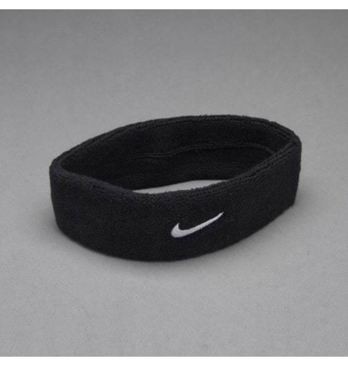 هدبند حولهای Nike Swoosh مشکی هدبند حولهای Nike Swoosh مشکی