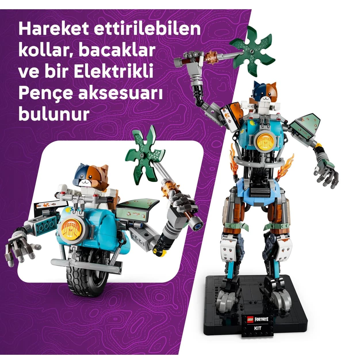 لگو Fortnite با 1230 قطعه مدل 77081 PİSİKOPAT لگو Fortnite با 1230 قطعه مدل 77081 PİSİKOPAT