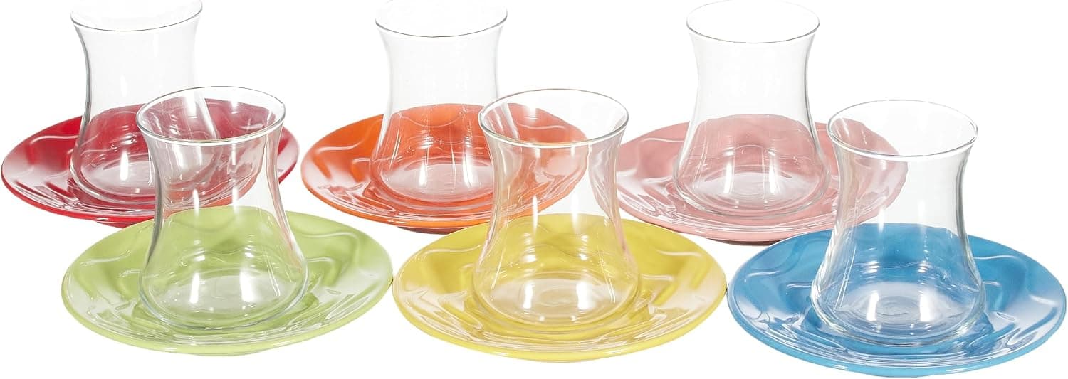 ست چای LAV Alya 12 تایی شفاف مدل LV-ALYAS1 ست چای LAV Alya 12 تایی شفاف مدل LV-ALYAS1