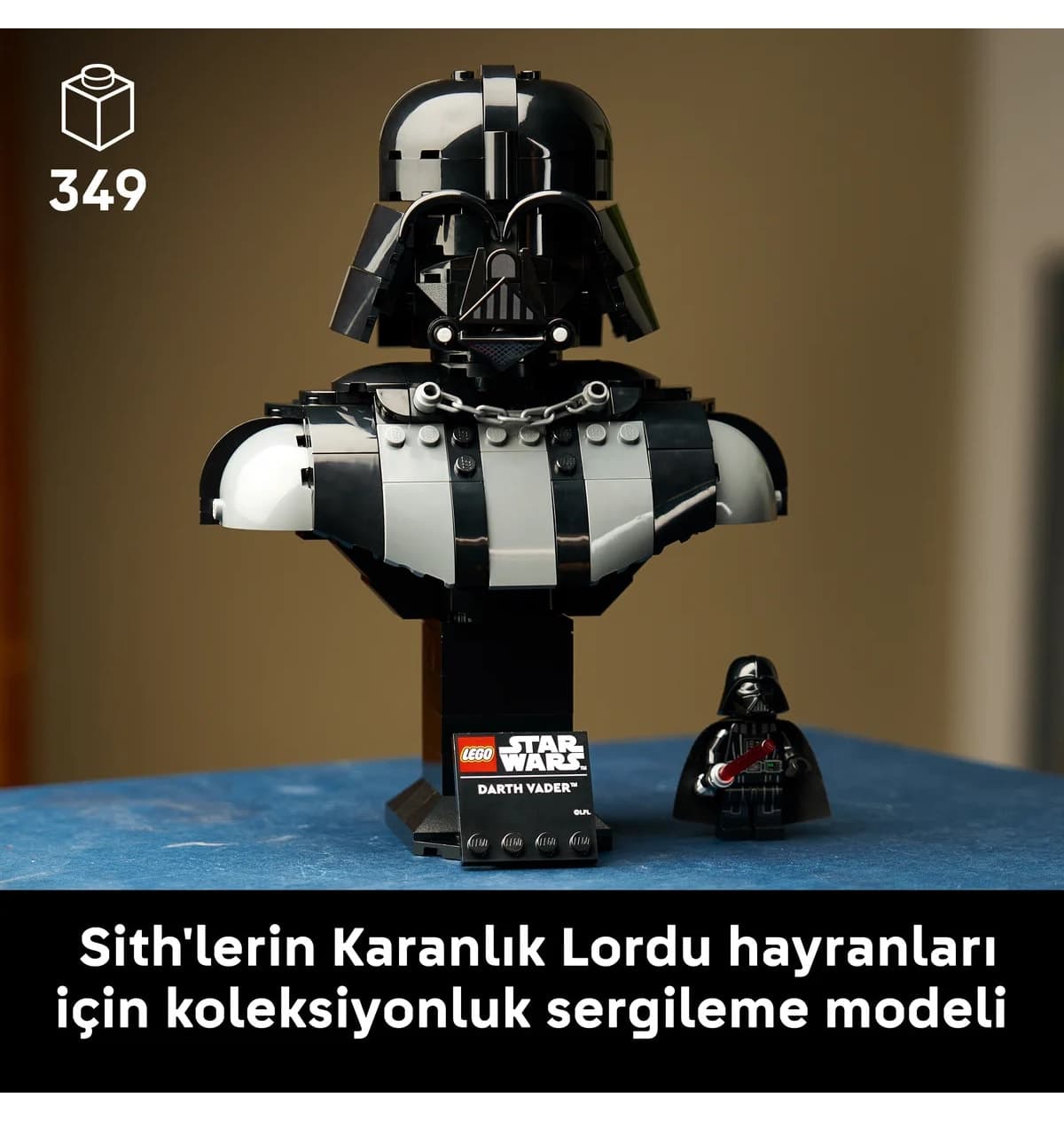 لگو Star Wars™ مدل تزئینی نیمتنه Darth Vader™ از برای بزرگسالان مدل 75439 لگو Star Wars™ مدل تزئینی نیمتنه Darth Vader™ از برای بزرگسالان مدل 75439