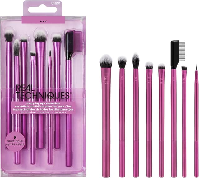 ست لوازم چشم REAL TECHNIQUES Everyday Eye Essentials مدل RT-1991 ست لوازم چشم REAL TECHNIQUES Everyday Eye Essentials مدل RT-1991